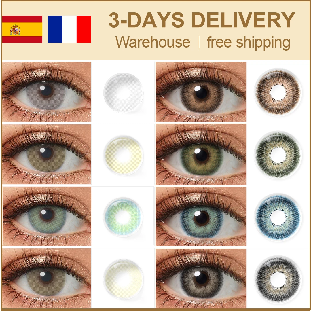 3-Days Delivery 14.5mm Magister Colored Contact Lenses Brown Eye Lenses Gray Contact Blue Lenses Fast Delivery Green Eye Lenses