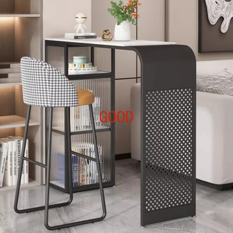 Стойка для ресторана, барные столы, боковой промышленный прием, кофейная стена, барные столы, обеденная домашняя мебель, мебель ZT50BT