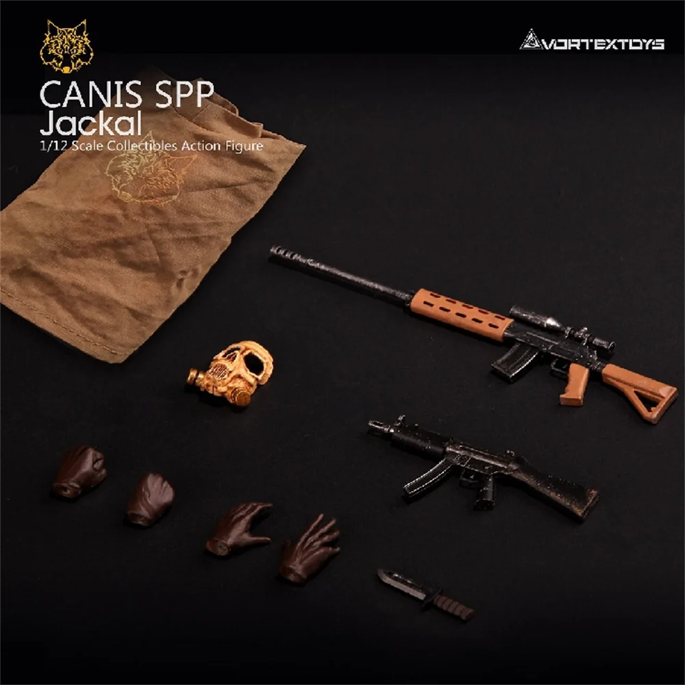 Maßstab 1:12 VORTEXTOYS V00011 Man Spp Jackal Sniper Komplettset 6-Zoll Actionfigur Modell Geschenke Sammlung
