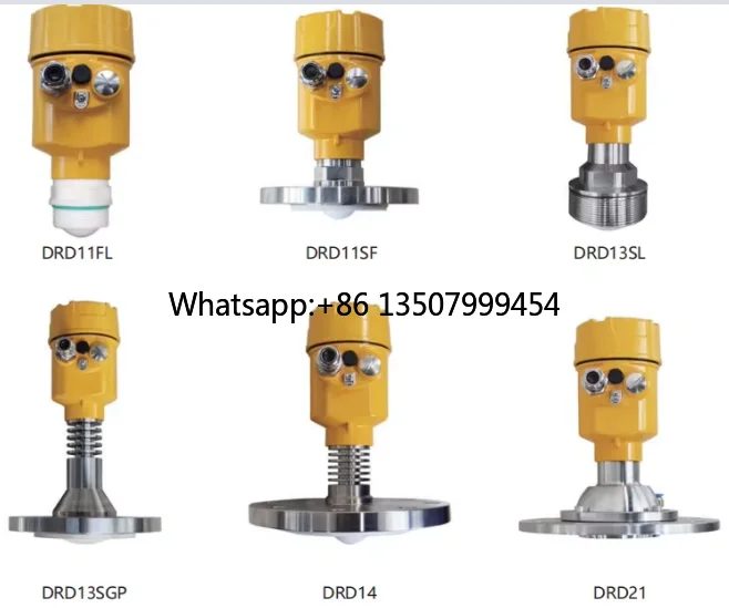 

High Precision Ultra-High Frequency 80 GHz Radar Level Meter Stainless Steel Material Wide Signal Output Measurement Instrument