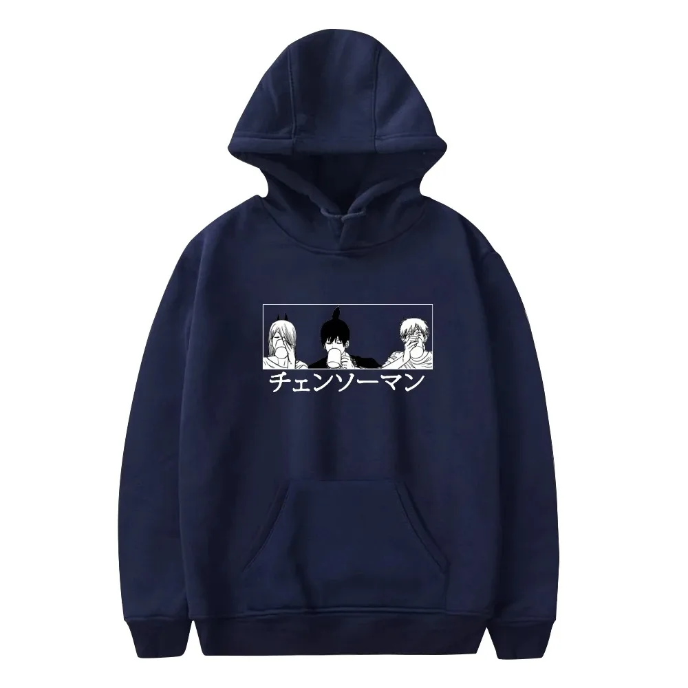 Hoodie Motosserra Anime para homens e mulheres, streetwear Harajuku, pulôver Harajuku, manga comprida, pulôver de homem, anime, manga, 2024