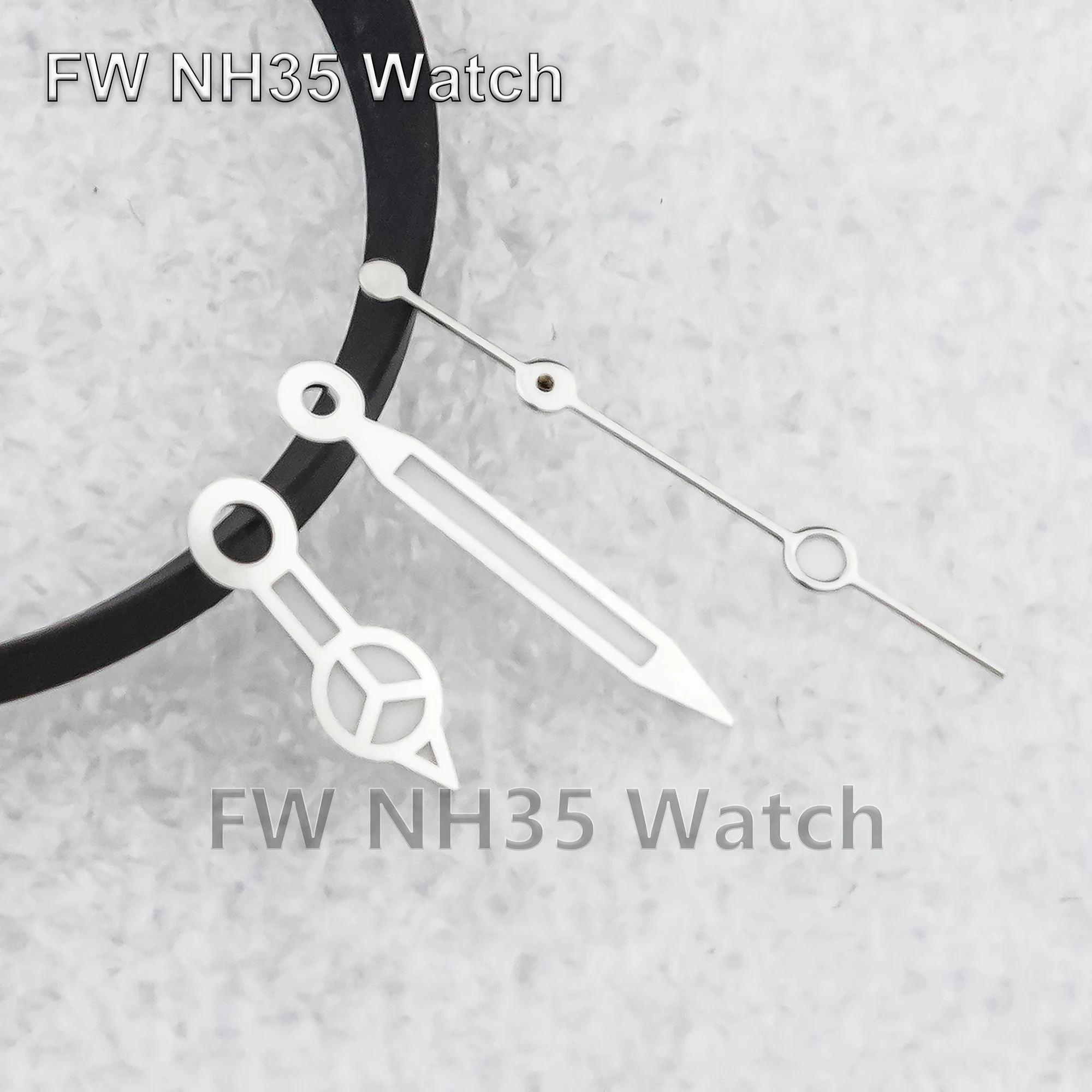 NH35 Watch Hands for Modified SUB GMT Luminous Needles High Quality DIY Mod Parts Watch Pointers for NH35/36 Automatic Movement