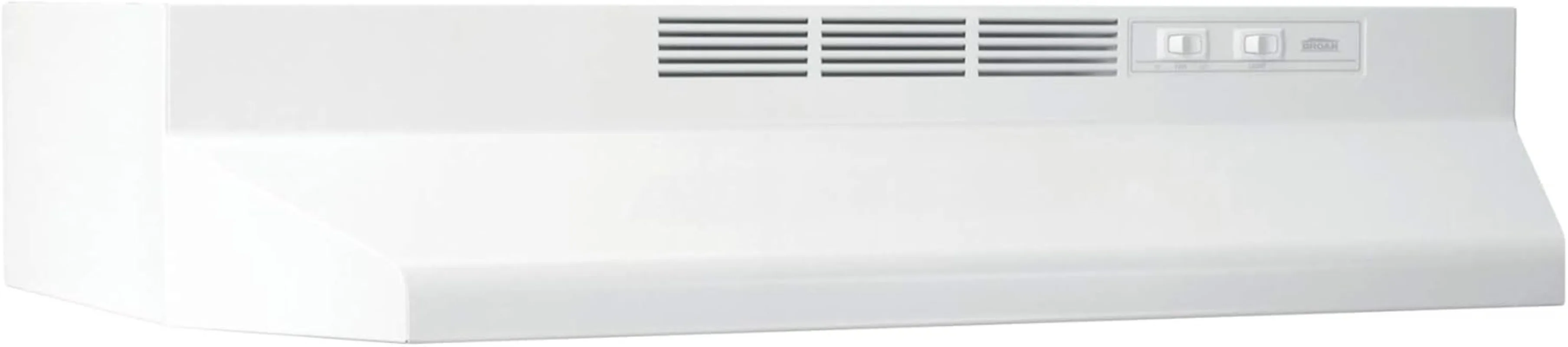 413001 Kanaalloze Afzuigkap Met Lichtuitlaatventilator Voor Onderkast, 30 Inch, Wit