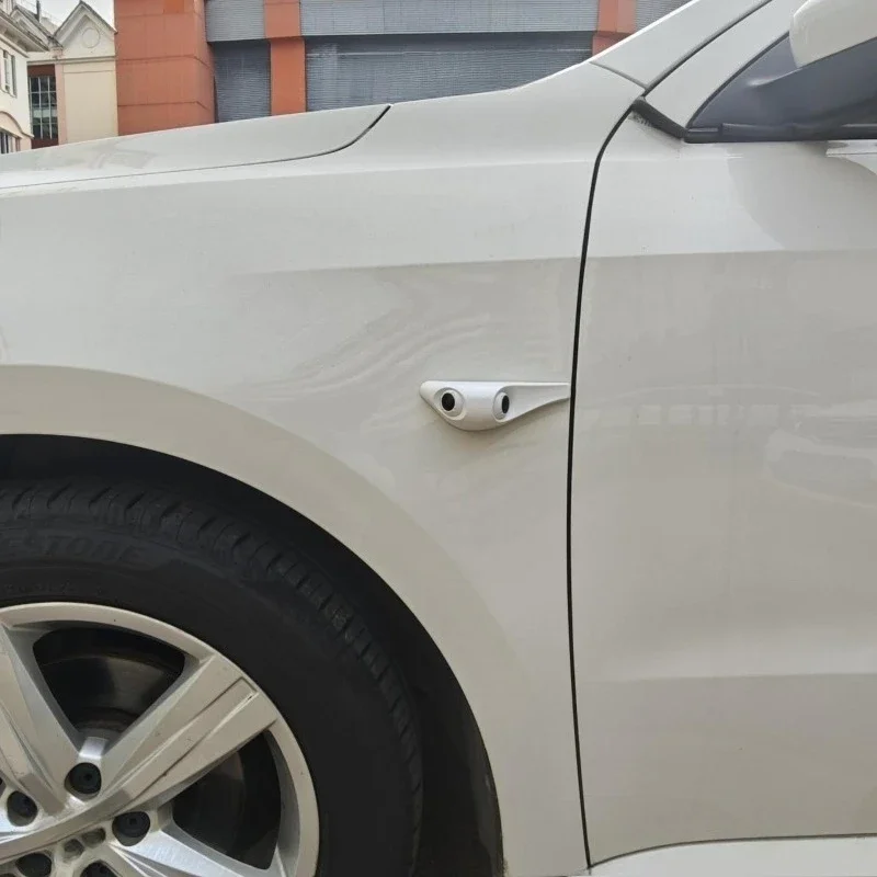 2-in-1 Car Door Blind Spot Camera 1080P AHD Waterproof No Drilling Easy Install Backup Rear View Monitor