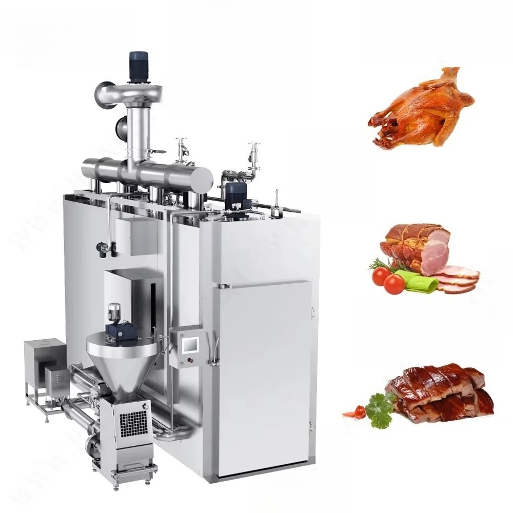 Large-Scale Industrial Smokers Furnace New Condition Meat Smoking Oven for Pork Fish Meat Sausage Smokehouse Customized