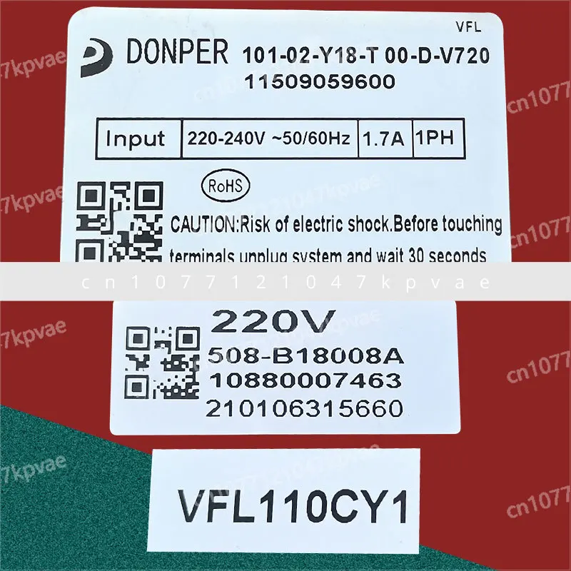 BCD-600WPDCL Jinghong Refrigerator VFL110CY1 Compressor Variable Frequency Driver Plate Accessories