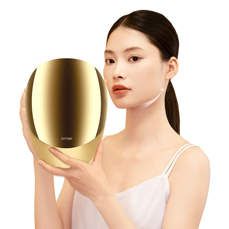 Alles-in-één 3D Smart LED-masker voor thuisgebruik Comfortabel ademend gezichtsmasker met 880 nm rood licht voor rimpelvermindering Huidverzorging