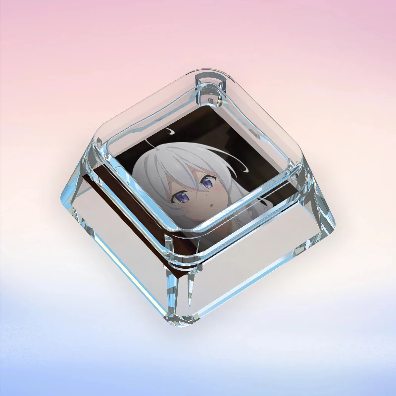 メカニカルアニメキーボード用のキーキャップ,エレナの旅,職人の個性,透明,オリジナル
