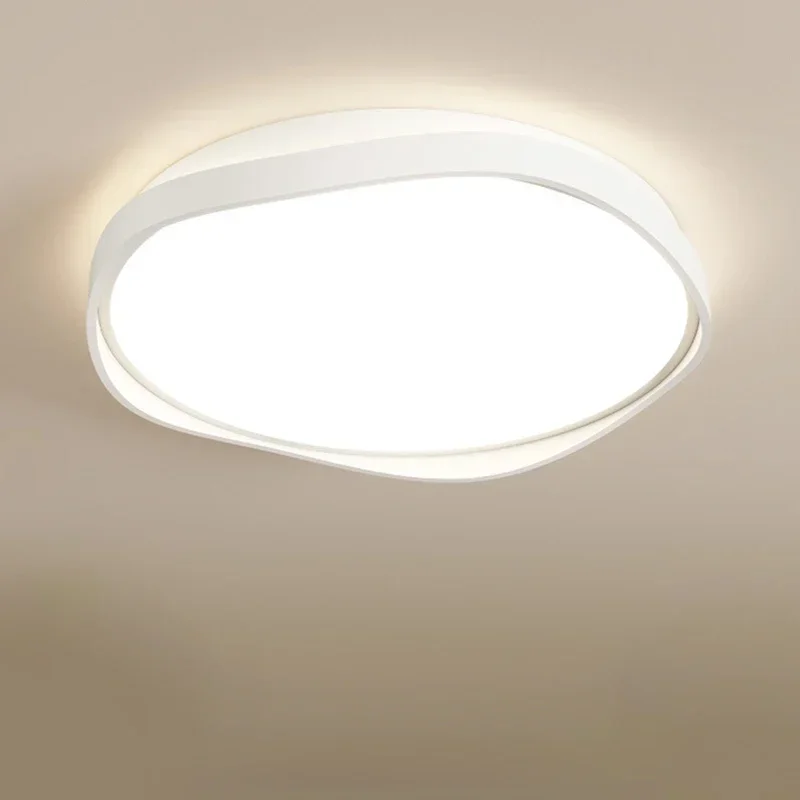 Modern Cream Style Seamless Ceiling Light Originality Bedroom Warm and Cozy Ceiling Light Indoor Lighting Lampara De Techo FYCL