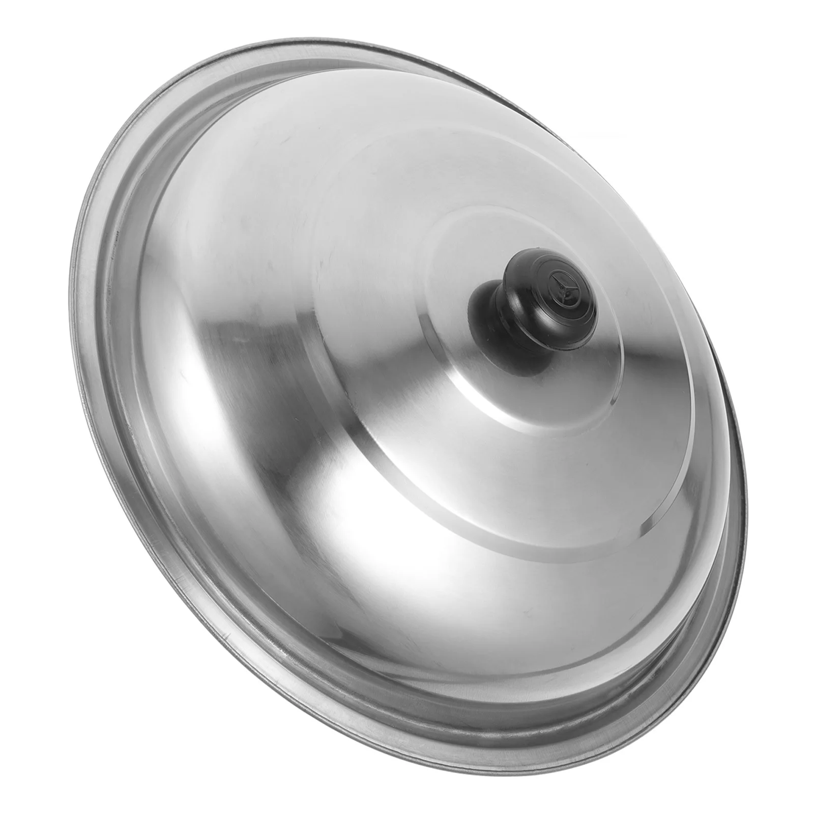 

1pcs Stainless Steel Wok Lid 28-32Cm Universal Round Dome Cover For Frying Grease Splatter Guard Replacement Cookware