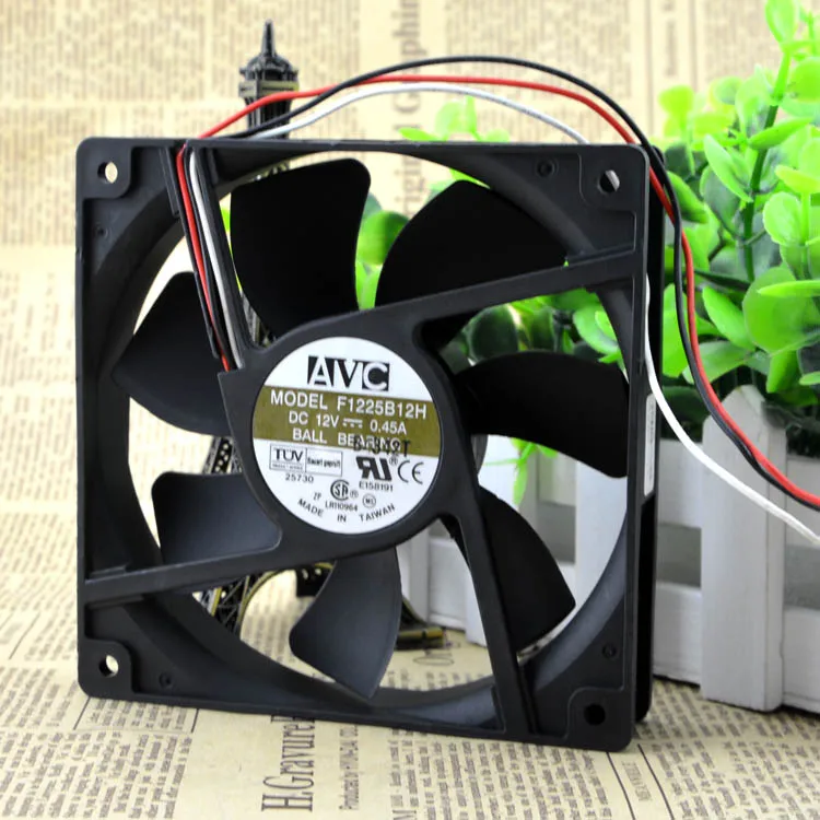 

ORIGINAL F1225B12H 12V 0.45A 12CM 12025 BALL CASE COOLING FAN