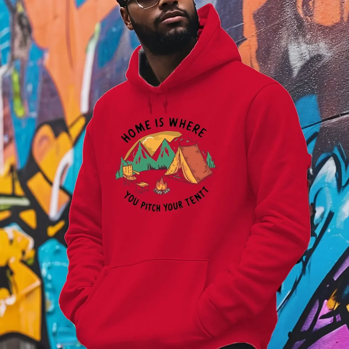 Minimal White Thorn‑Style Devil Wing Back‑Print Hooded Sweatshirt Men Dark Gothic Aesthetic Oversized Casual Street Tops