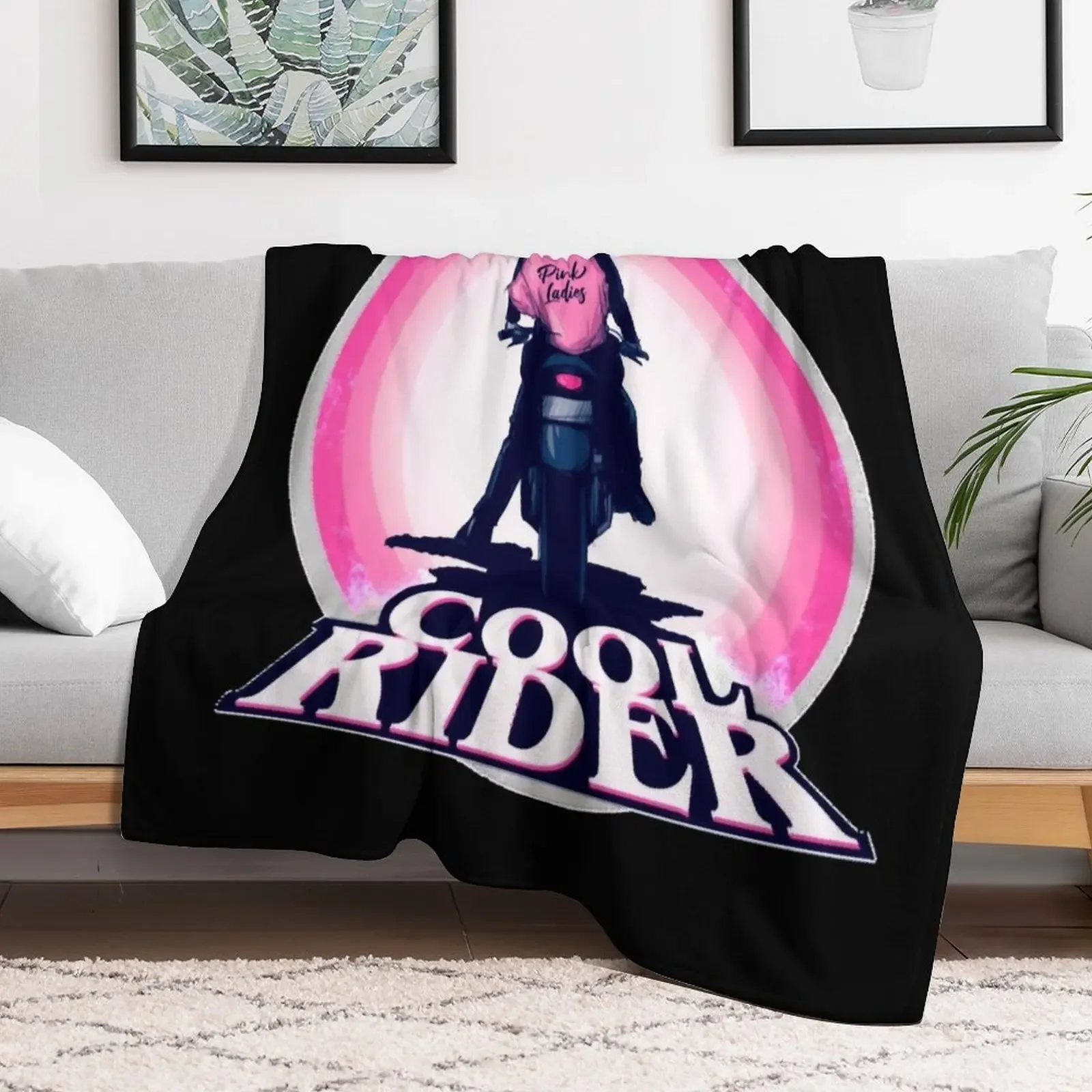 Grease 2 T-ShirtCool Rider Throw Blanket Decoratives warm for winter Bed linens Blankets