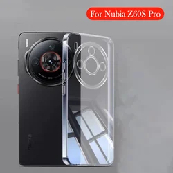 Original Case For ZTE Nubia Z60S Pro Transparent Anti Drop Back Cover Case for Nubia Z60S PRO