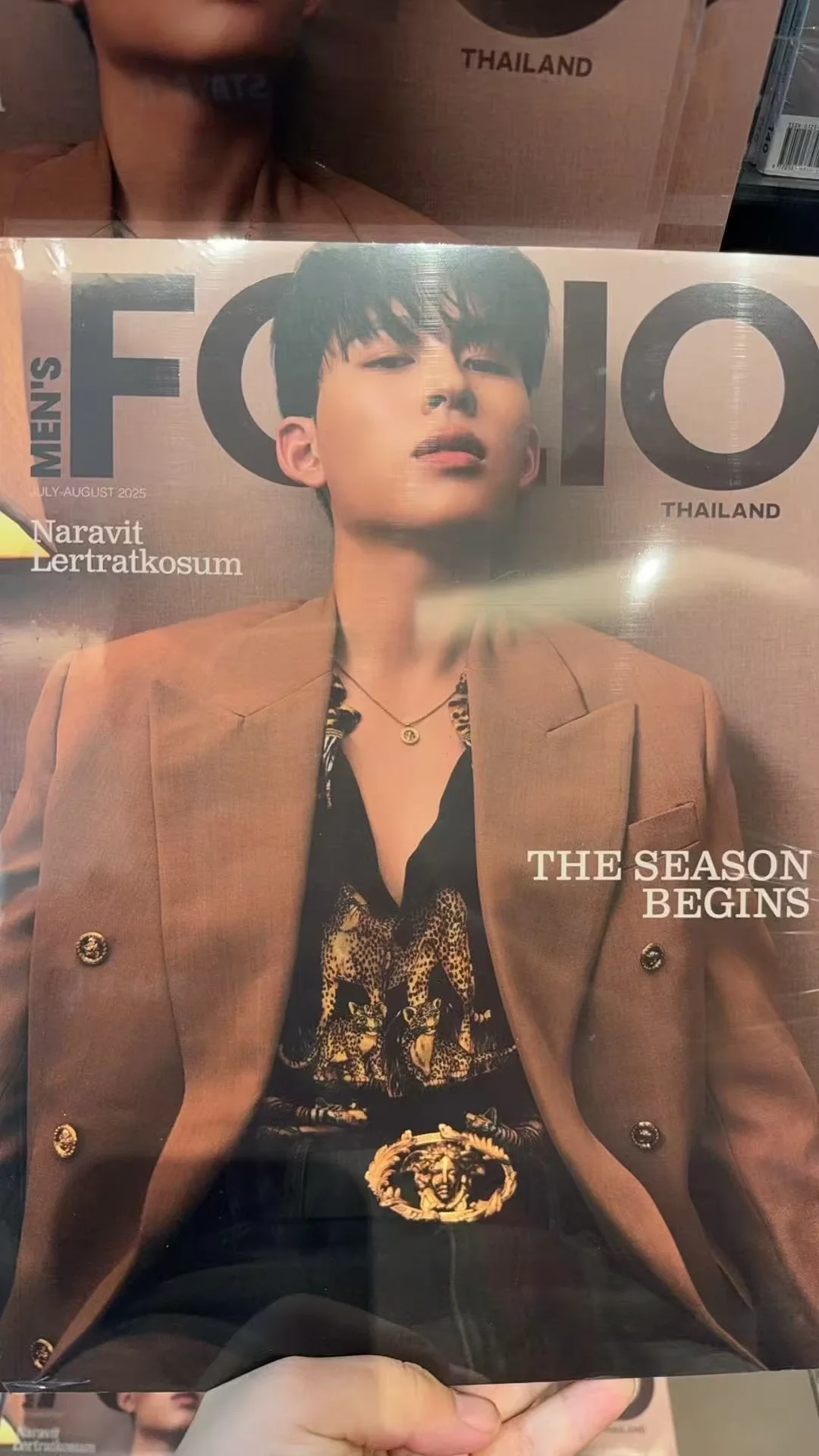 New Thai star Pond Folio magazine official original