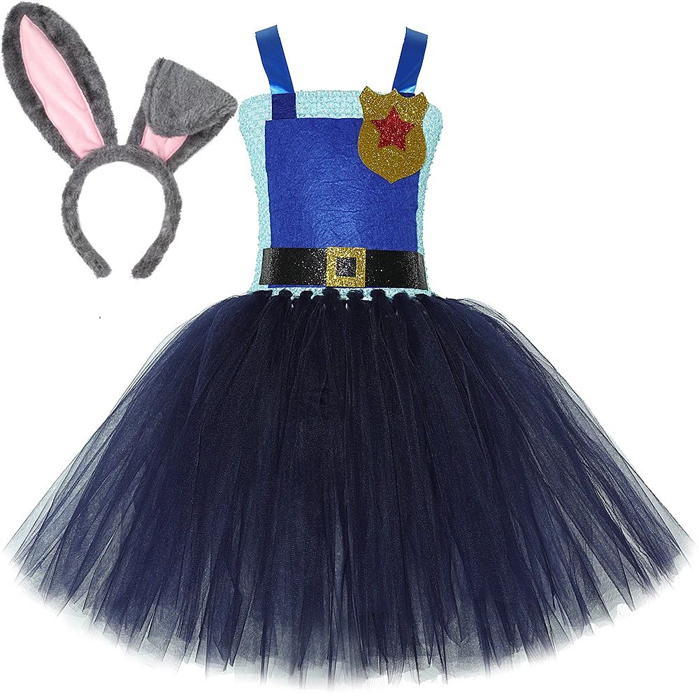 felt bunny in blue dress Anna Club Plush Leather Tagline Bunny Rabbit Blue Dress 1993 Vintage