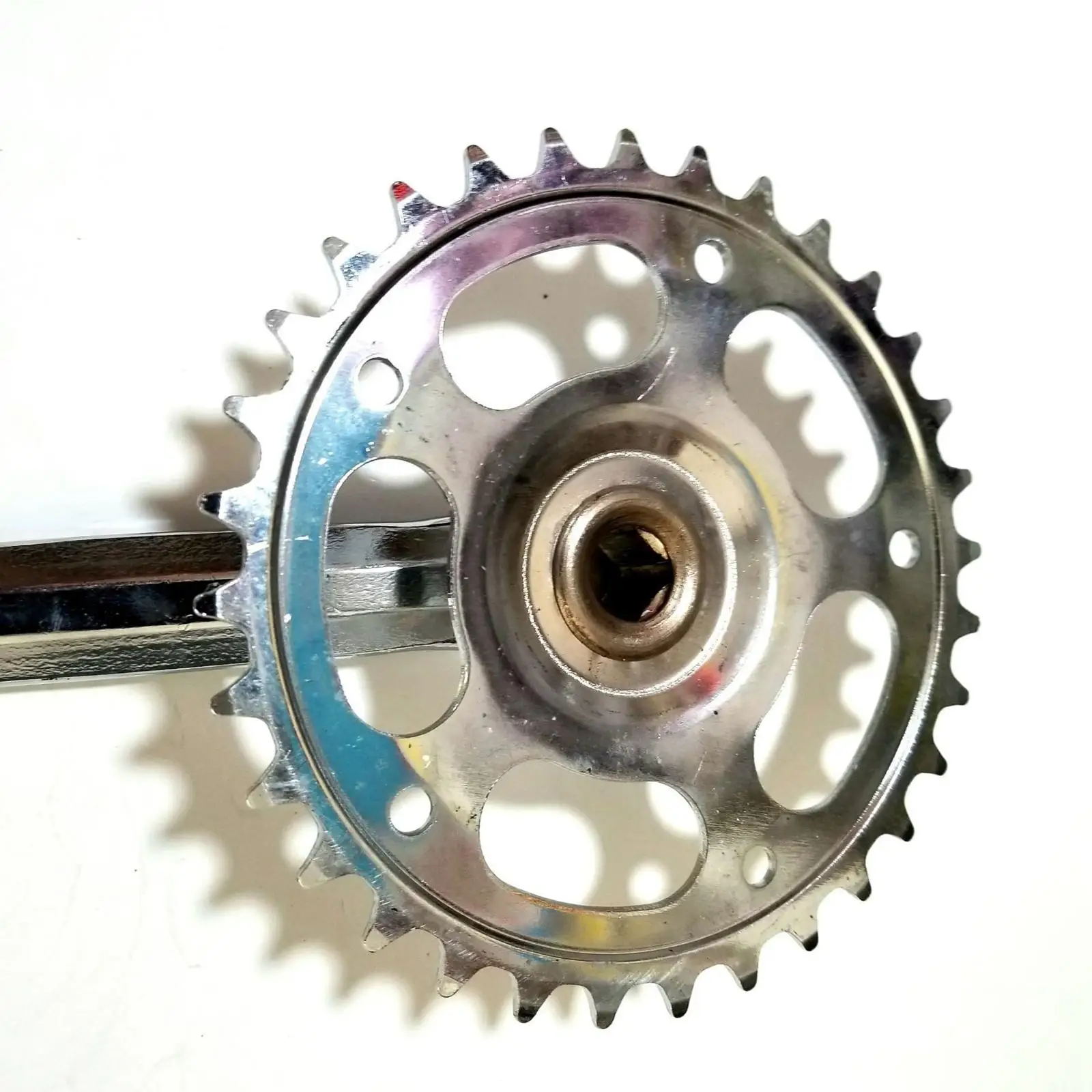 

165mm Crankset Chainwheel Cycling Accessories Single Speed Crank Arm Repair Part for Bike Components