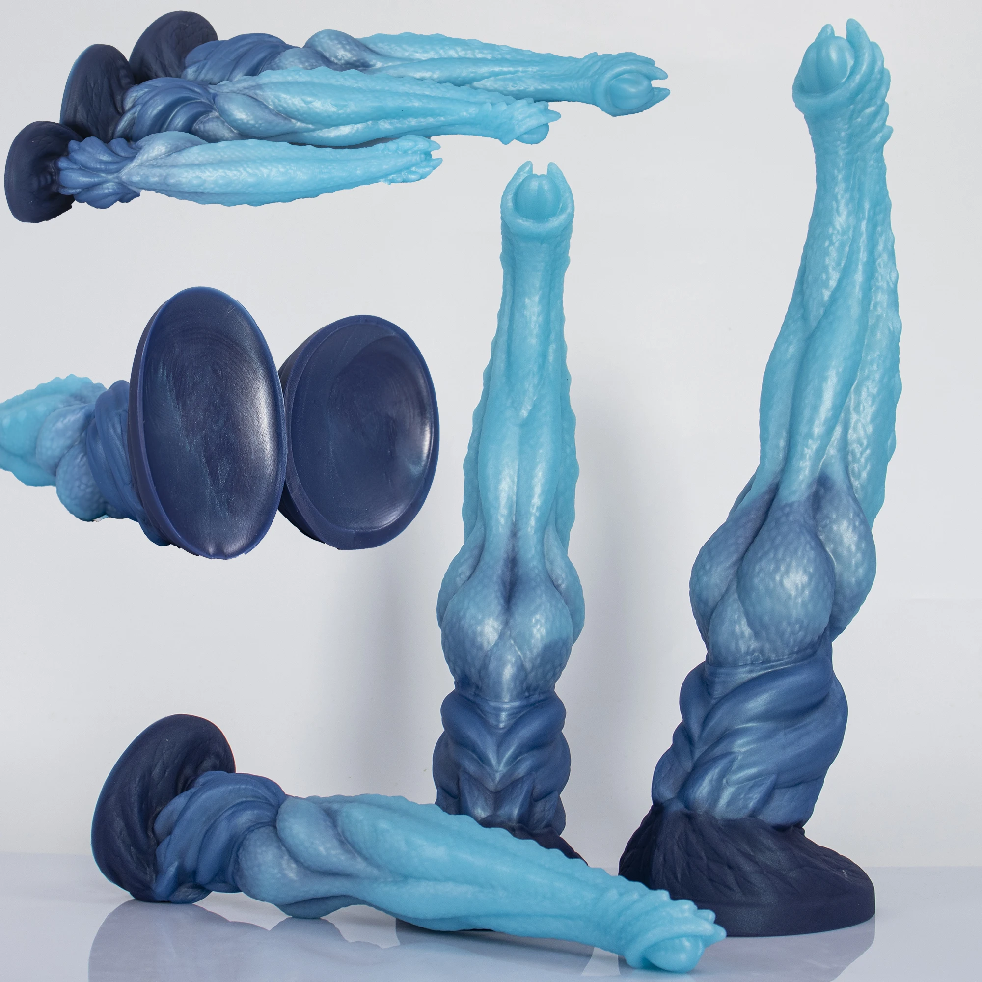 Huge Long Anal Plug/Dildo Monster Alien Large Butt Plug Silicone Suction Cup Anal Dilator G-Spot Sex Toys For Women Men Ass Toys