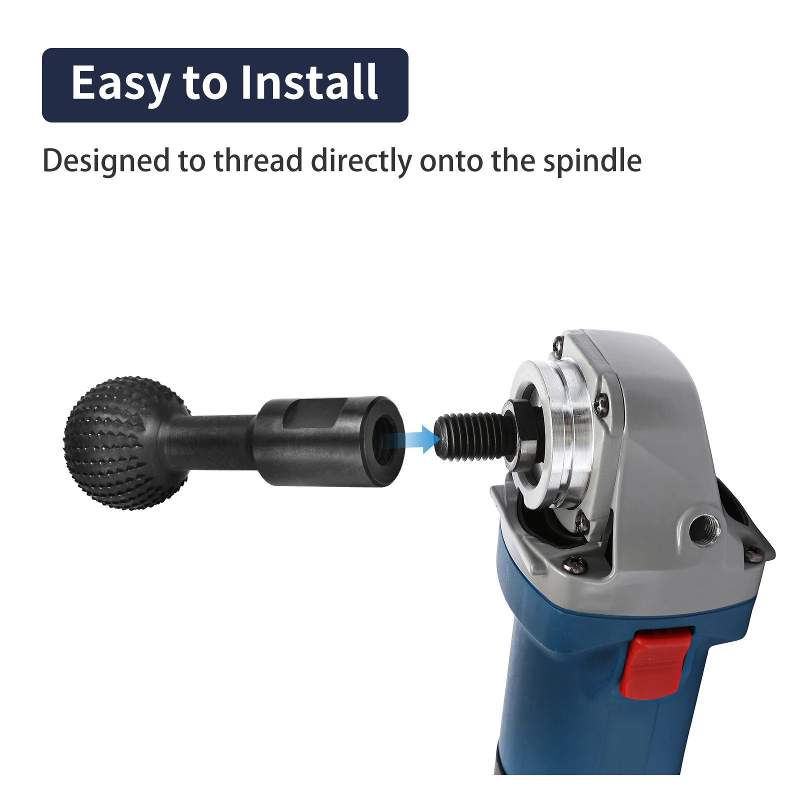Spherical Spindles For Ball Angle Grinder Wooden Groove Carving Tool Angle Grinder Handmade Woodworking Cutting & Shaping Tools