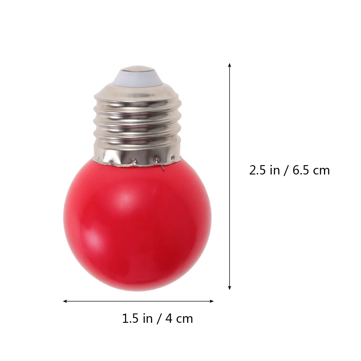 

1Pcs LED Red Color Light Bulb 3W E27 Screw Outdoor Waterproof Decorative Lamp for Garden Party Wedding Christmas Home Lighting