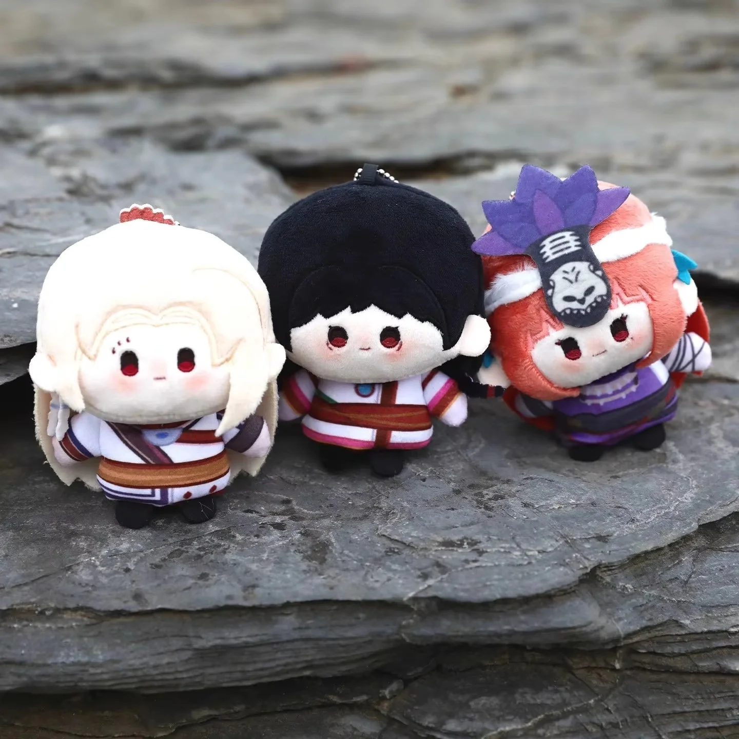 ตุ๊กตาของแท้ใหม่ วาคุ ผลิตจาก The Legend Of Hei Bao ตุ๊กตาผ้าพลัฌ ลี่ ซิงหยุน จี รูซัว ตุ๊กตาผ้าพลัฌ พวงกุญแจ ตุ๊กตาหุ่นนิ้ว ของขวัญ