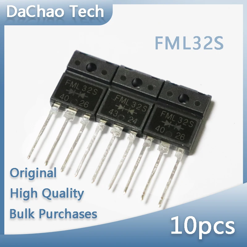 10pcs FML32S 30A 200V TO-3PF SANKEN Fast Diode Original New