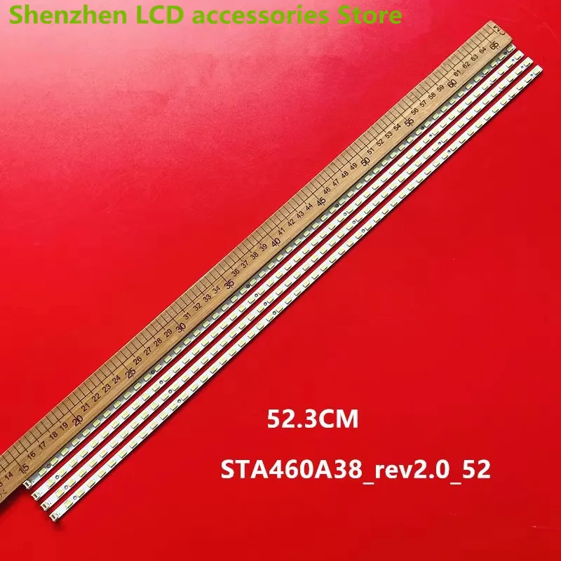 لسوني KDL-46EX720 ضوء بار 74.46T09. 001-cc1 STA460A38 _ Rev2.0 _ 52 52.3 سنتيمتر 52LED 100% جديد LED الخلفية قطاع