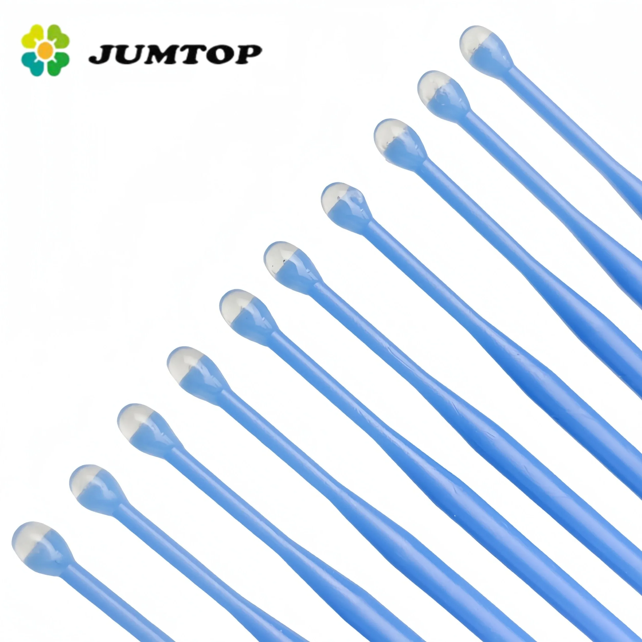 

JUMTOP 10Pcs Dental Adhesive Tip Applicator for Tooth Crown Porcelain Veneer Disposable Dentistry Materials Brush