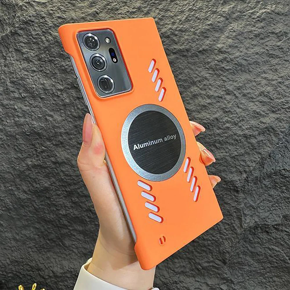 For Samsung Note 20 Ultra Case Note20 Graphene Borderless Hard Back Cover For Galaxy Note 20 Cooling Shell For SM Note 20Ultra image 5