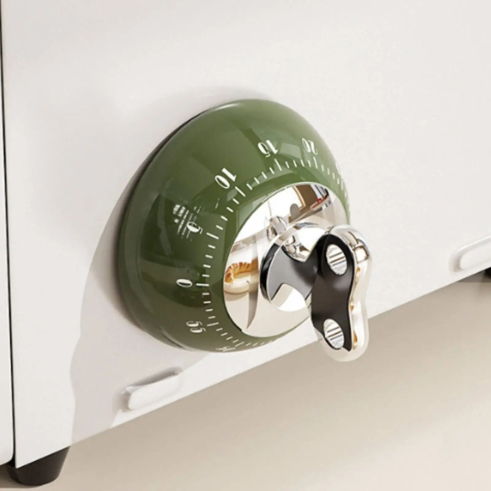 2-6pack Mechanical Kitchen Timer Cooking Timer Loud Alarm for Students,