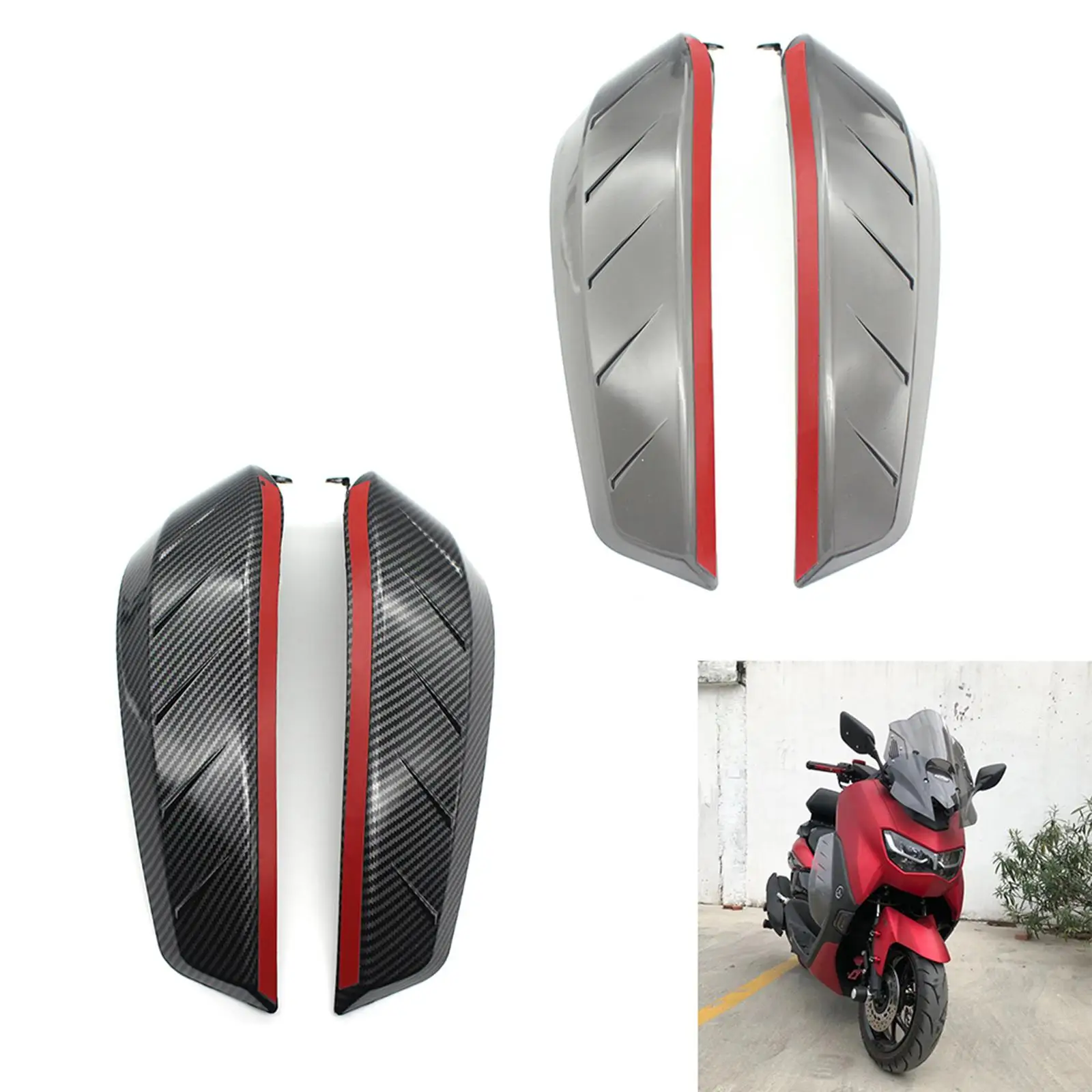 Motorbike Side Leg Guards Wind Panels Plastic Stylish Covers Legguards Fit 55 150 125 2015 -19