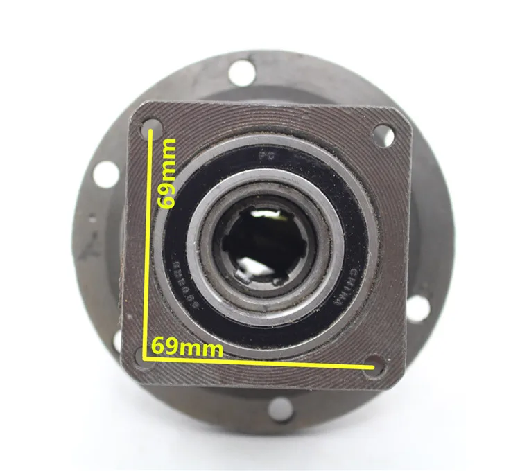 Factory Direct 2026 Electric tricycle rear axle accessories chain differential assembly small shell tricycle brush motor tooth
