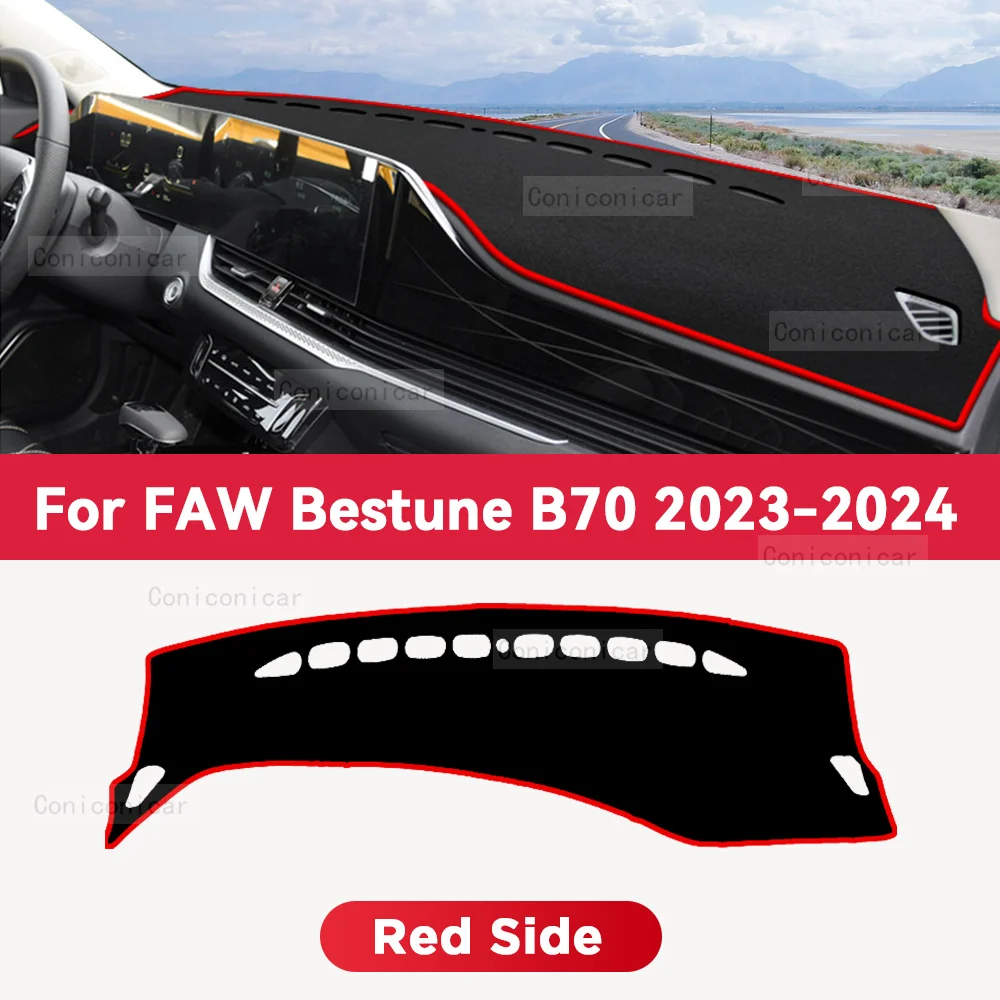Voor FAW BESTUNE B70 2023 2024 Auto Dashboard Cover Mat antislip Zonnescherm Kussen Beschermende DashMat Pad Interieur accessoires