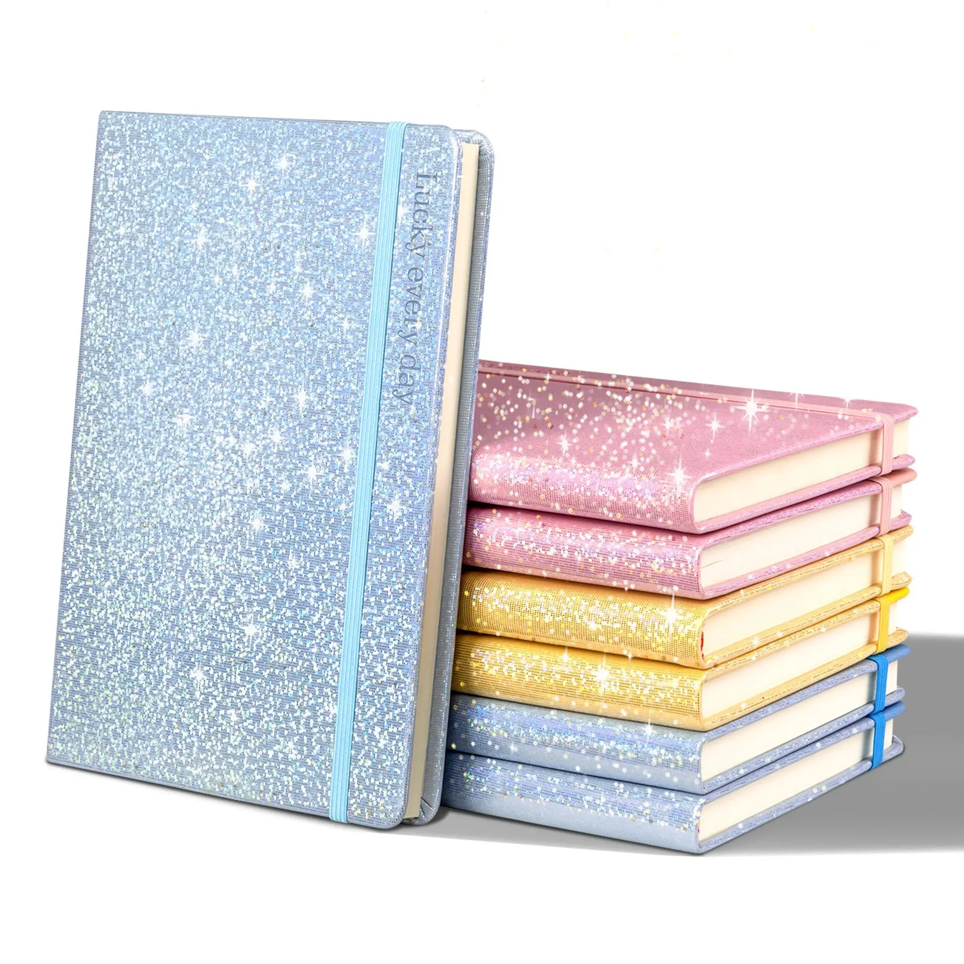 Fantasia A5 Notebook com Alça de Alto Valor Estético, Notebook portátil, Logotipo personalizado, Material escolar