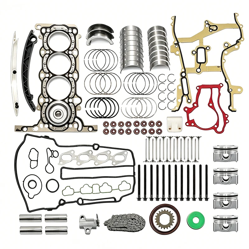 #￥forIV343 EV343 CompleteEngine Overhaul Rebuild Kit Fit 1.4L TurboDOHC L4 Ecotec LUJ LUV Engine 2011-2015 Heavy Duty Auto Parts