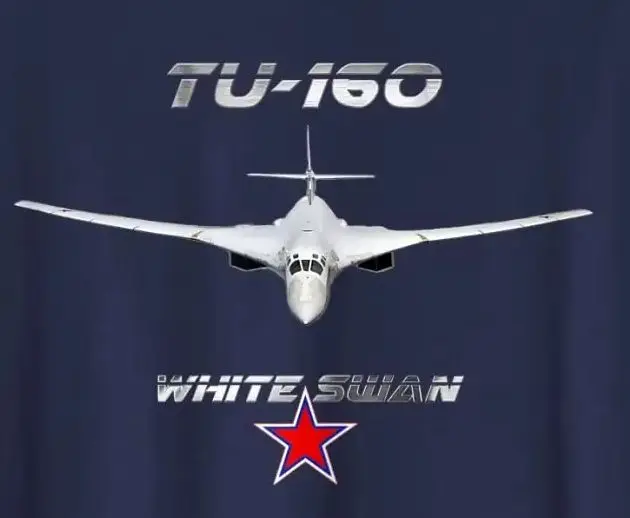 Soviet Russia Tu-160 Blackjack Heavy Strategic Bomber T-Shirt 100% Cotton O-Neck Short Sleeve Casual Mens T-shirt Size S-3XL