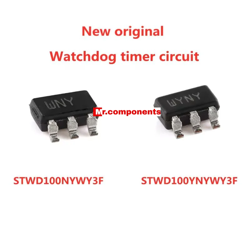 10PCS STWD100NYWY3F STWD100YNYWY3F WNY WYNY SOT-23-5 Chip de Circuito Temporizador Automotivo de Grau Automotivo Novo