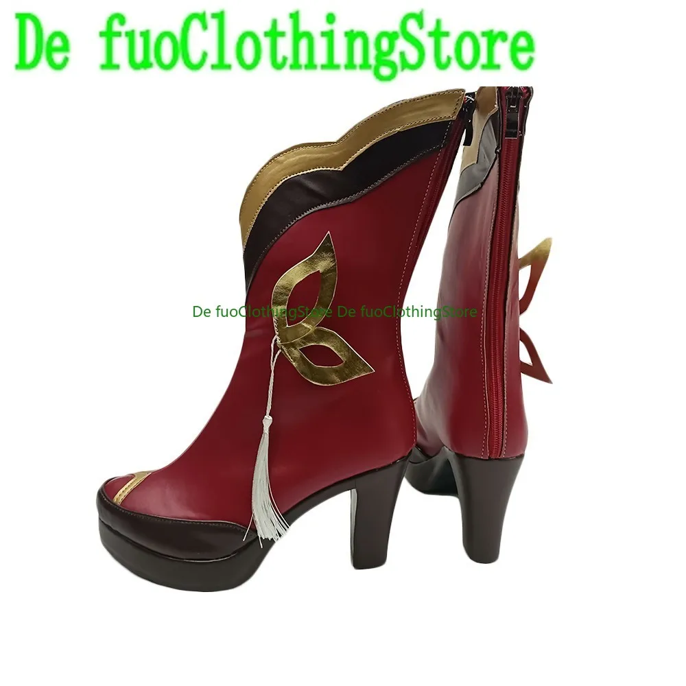 

De Fuo Clothing Anime GAME Cosplay High Monster High Draculaura Monster DeKulela Cosplay Shoes Party Halloween