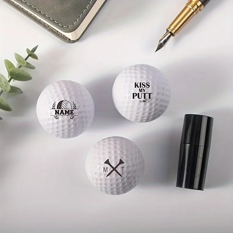 Sello de pelota de Golf personalizado, logotipo personalizado, regalo para golfista, 1 unidad