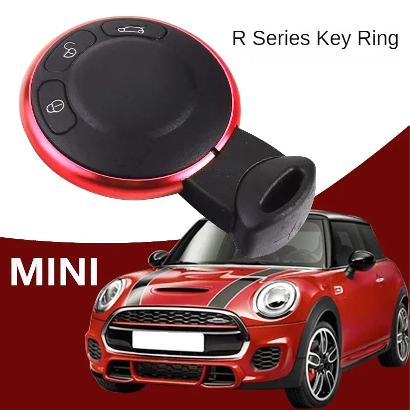 For BMW Mini R Series Car Key Ring Trim Remote Key Fob Trim Aluminum Alloy Decor for MINI Cooper R55 R56 R57 R58 R59 R60 R61