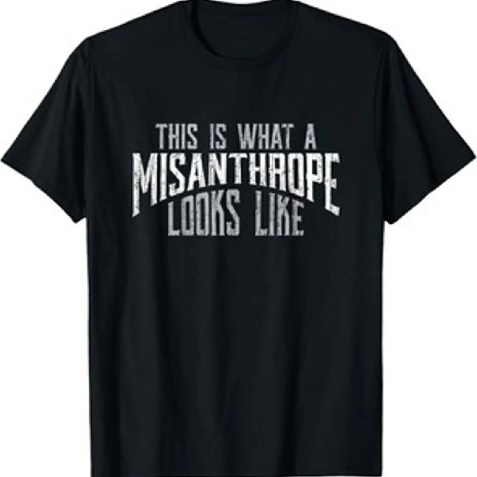 Misanthrope T Shirt Other People_ Distressed  vintage Washed Casual Breathable graphic Soft Versatile Unisex fashion Stretched