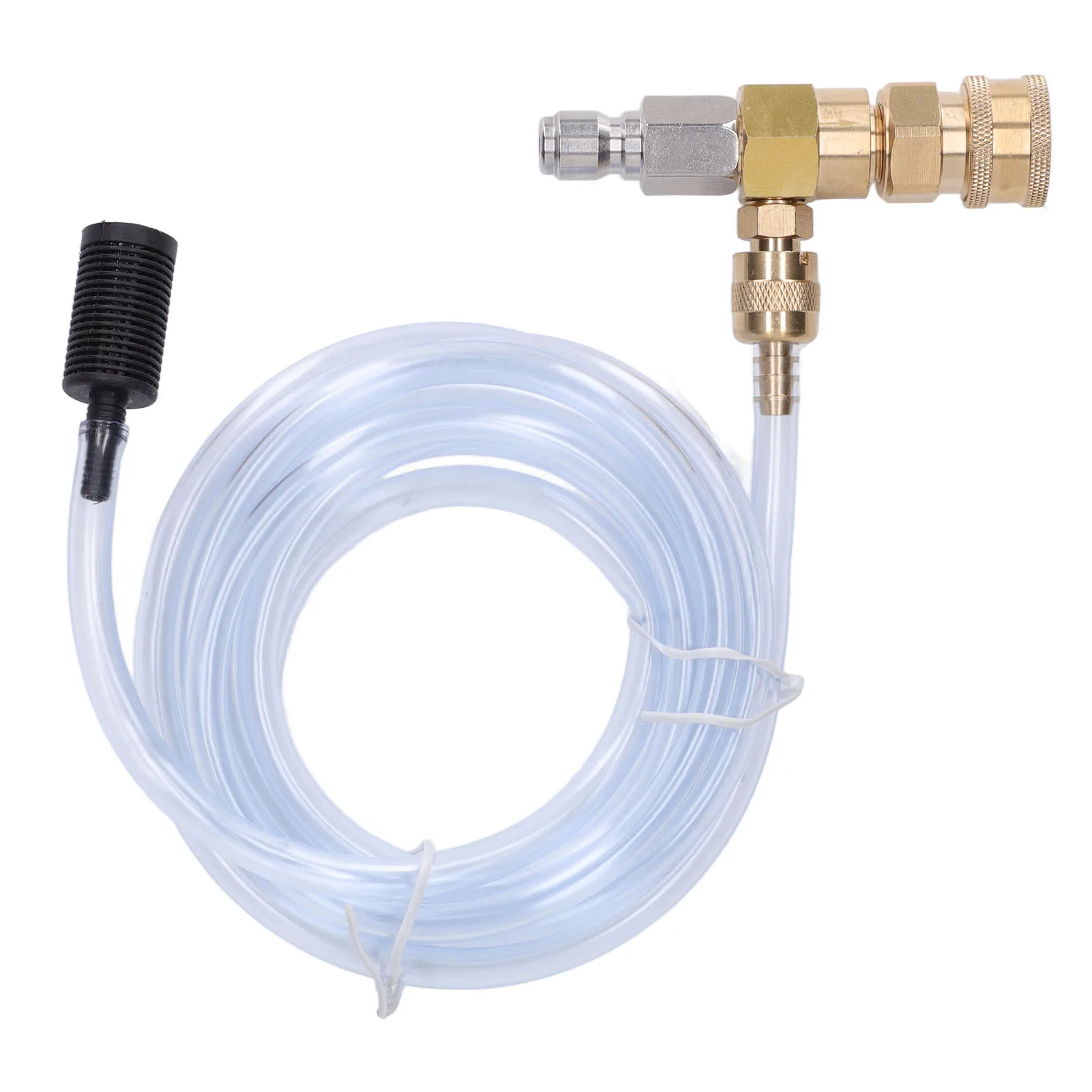 Chemical Injector Set Easy Installation 5000PSI Corrosion Resistant Professional Chemical Injector for Pressure Washer