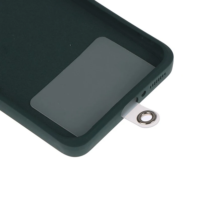 

10 шт. универсальных съемных прозрачных патчей для ремешков для телефонов, замена шнура для ношения телефона через плечо, крепежная прокладка