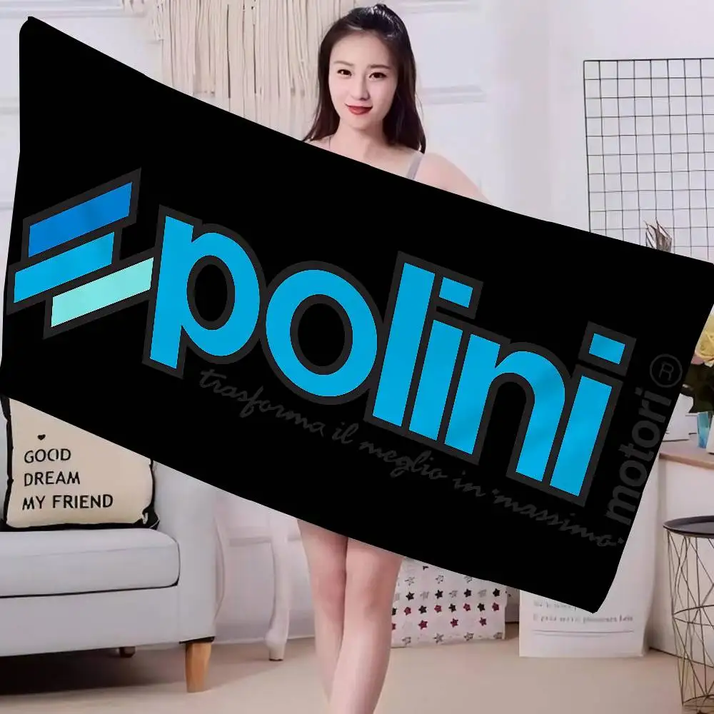 P-Polini-Italy S-Scooter Microfiber Blanket Quick Drying Beach Towels Oversized Printing Super Absorbent Pool Towel Blanket