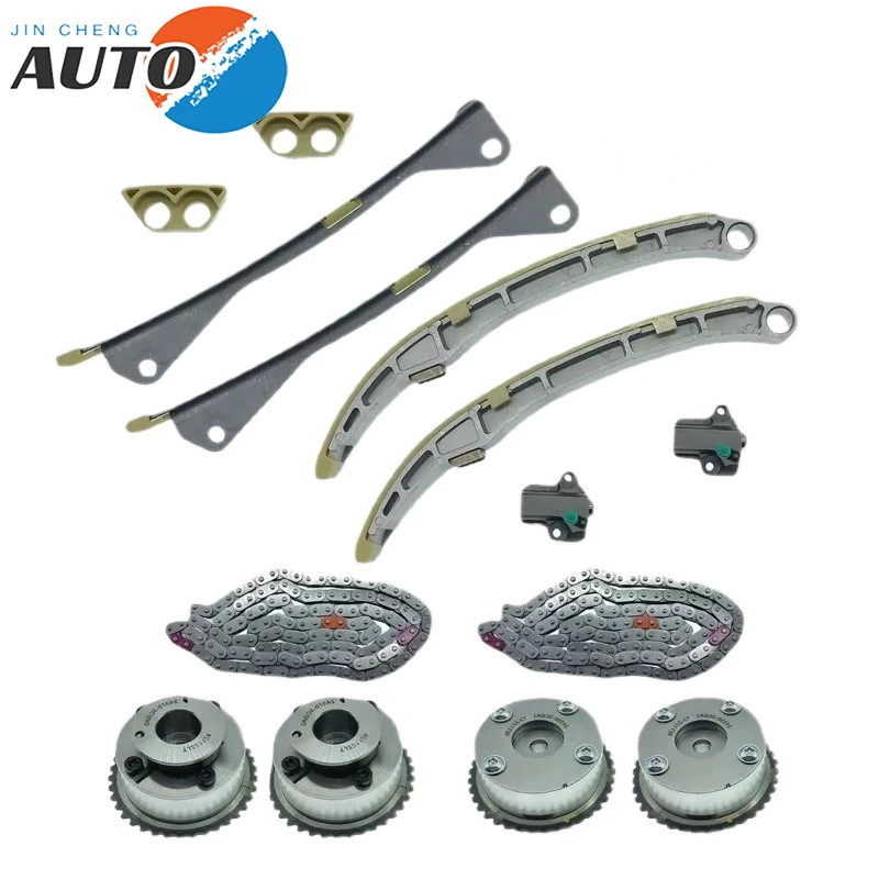 24350-3CGA1 24410-3CGA3 High Quality VVT Gear Timing Chain Kit For Hyundai Kia Sorento 3.3L 3.8L V6