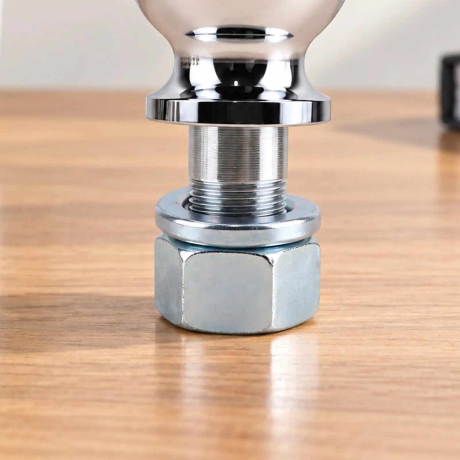 Forged Steel Trailer Hitch Ball Heavy Duty 42CrMo Steel Trailer Ball Polished Easy to Install for Utility Trailers, Campers
