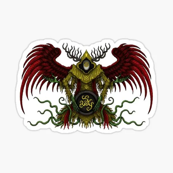 Cthulhu Great Old Ones Octopus Monster Creative PVC Sticker for Decorate Fridge Wall Car Van Truck Window Helmet Decal