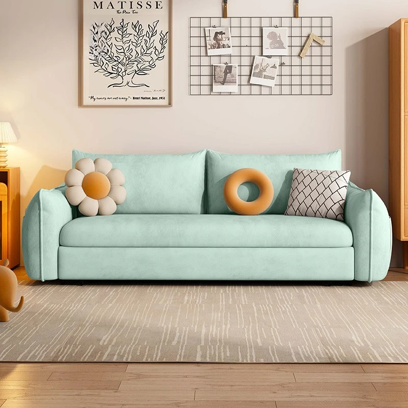 

Nordic Luxury Lazy Living Room Sofa Storage Relaxing Folding Sofa Bed Modern Muebles Para El Hogar Furniture For Bedroom
