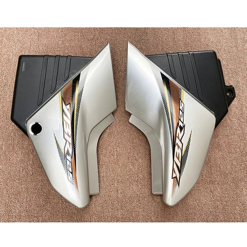 Paneles de plástico para carenado de motocicleta Jianshe Yamaha Y-B-R-125 J-Y-M-125 J-S-125 2005-2007, cubiertas laterales derecha/izquierda para moto