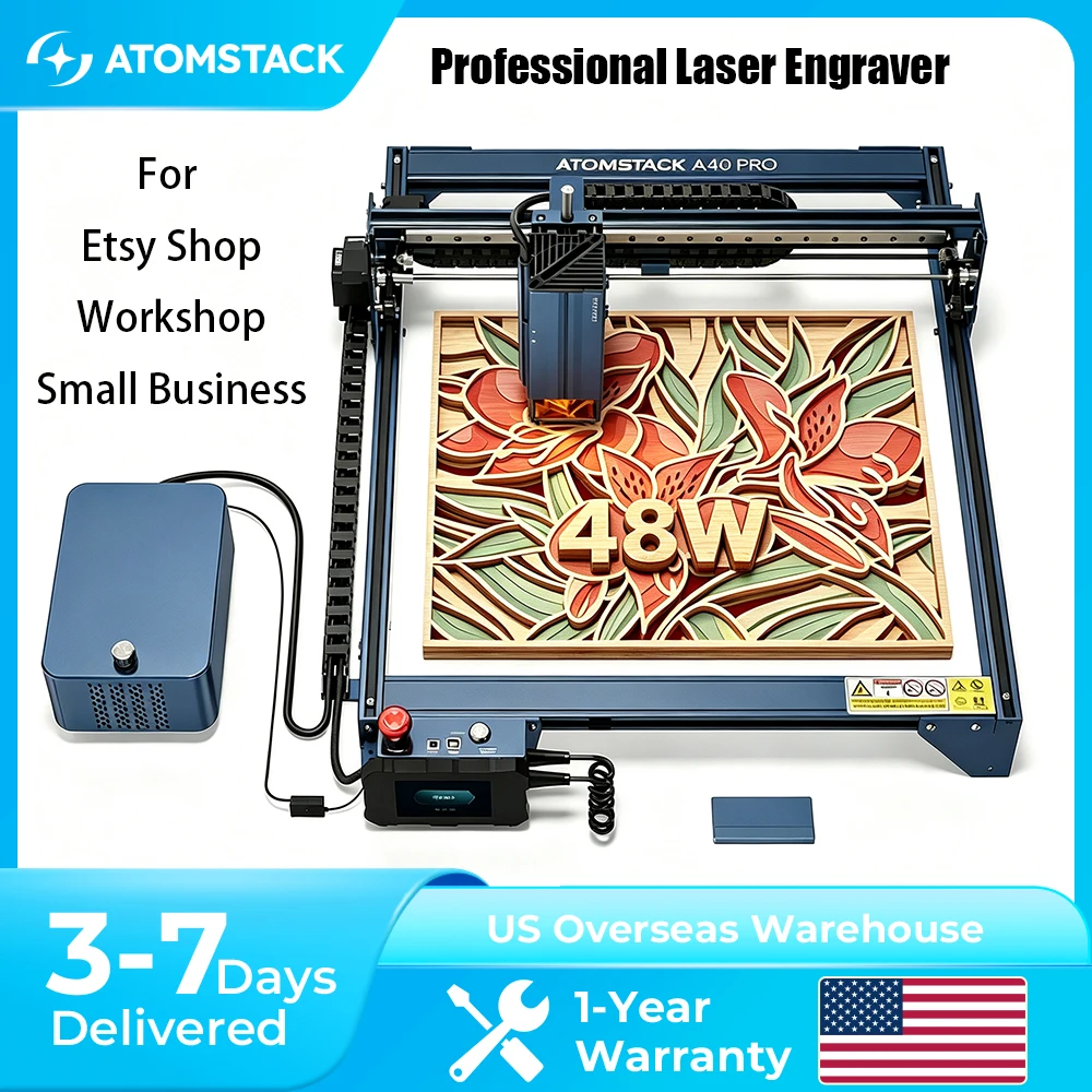 Leatherworking Equipment - ATOMSTACK A40 Pro V2 40W Laser